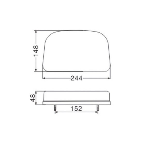 FEU AR 7 FONCTIONS DROIT LEDS