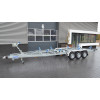 7m80-2m20 3x1500kg - 3x1500 kg - VLEMMIX - Remorque Porte-Bateau