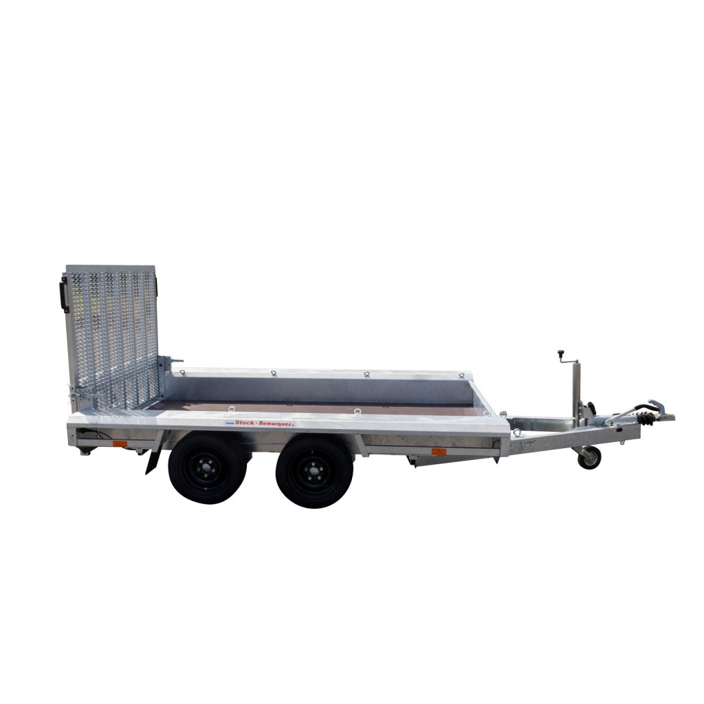 TM 3m x 1m50 porte engin 2 x essieux 1350 kg