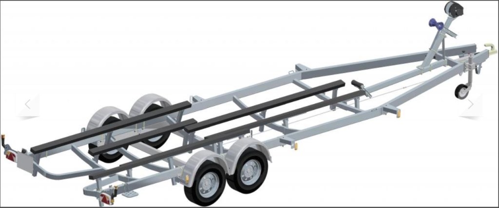 remorque 2700 kg 7m60