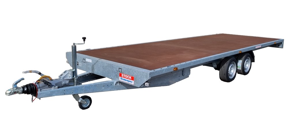 Remorque plateau 3500 kg 6m