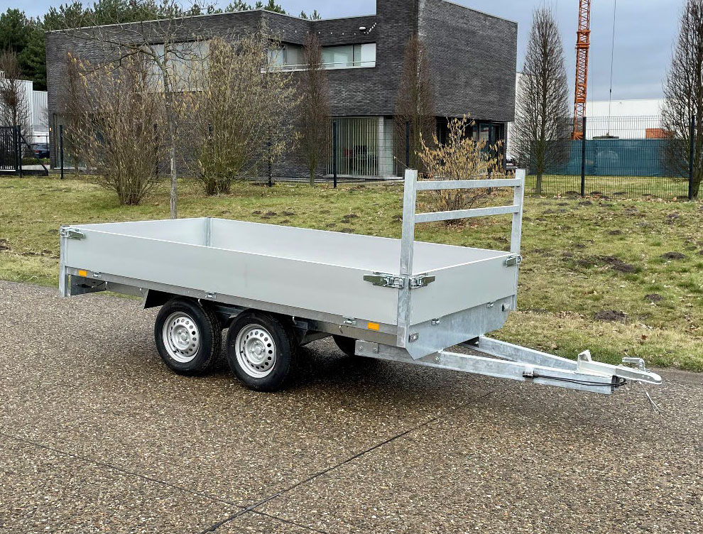 Plateau 3m10 x 1m56 2 essieux 750kg