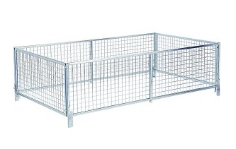 réhausse grillage 60cm 2m60x1m56 pour remorque syma