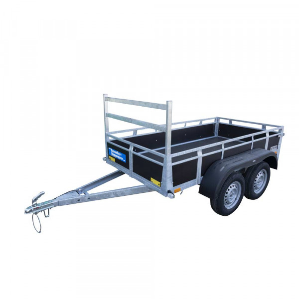 Remorque bois 2m57x1m61 2 essieux 750kg  (Fabrication spécial)