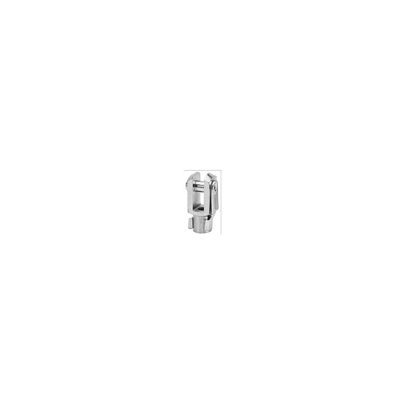 fourche avec clip de blocage GA80 M20x40mm il. 80 zingué composé de 10202040/12202040