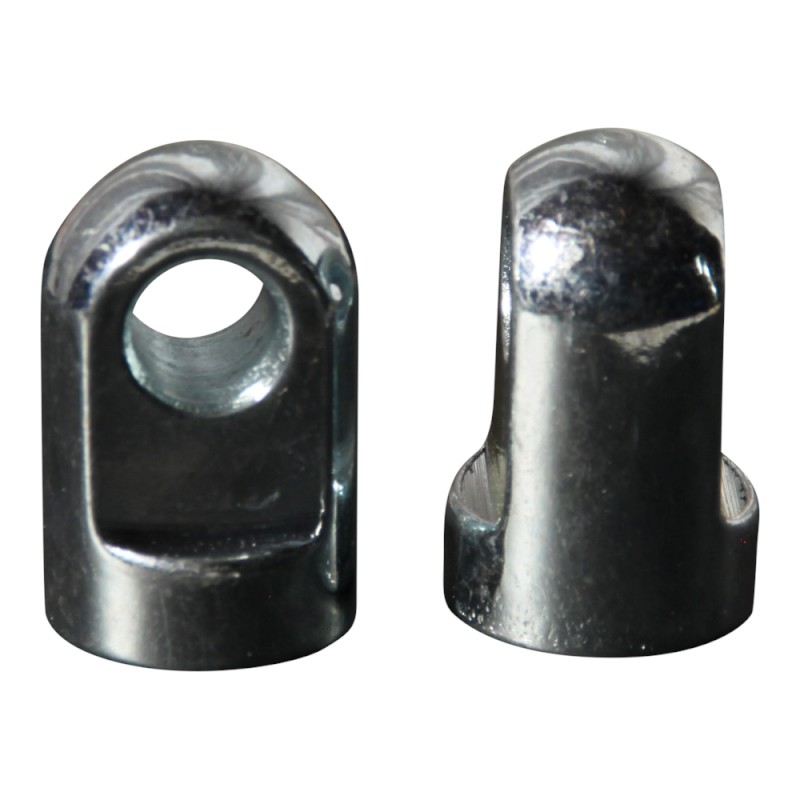 usiné œil vis M10mm AU19 Ø8,1mm 12mm zingué