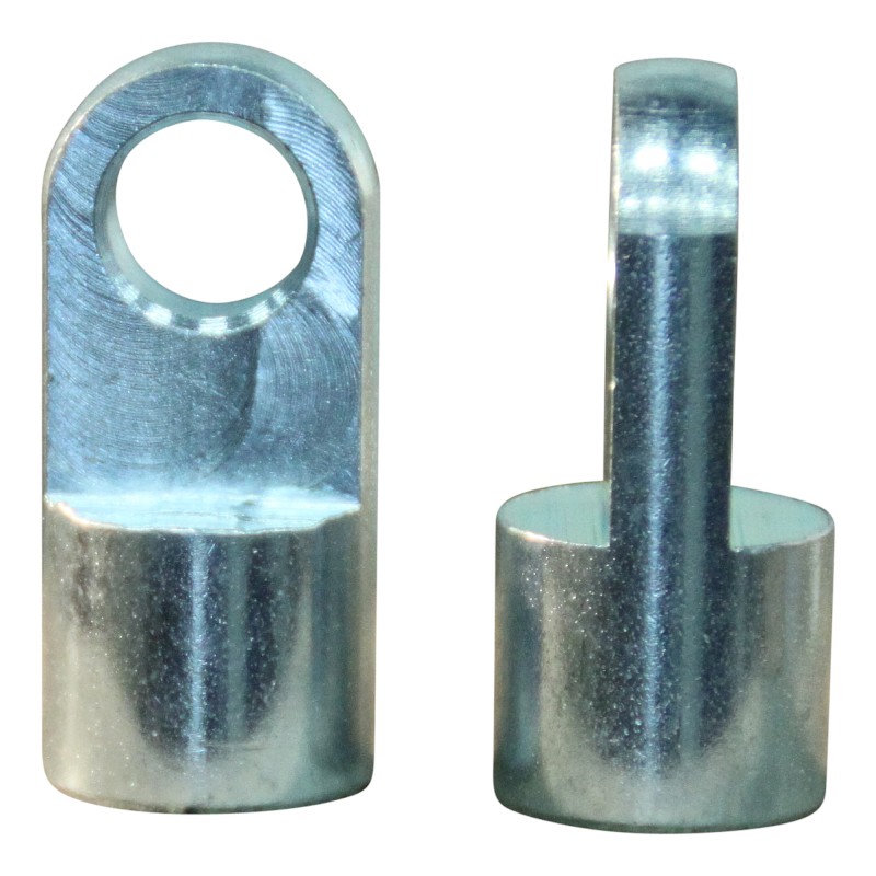 usiné œil vis M8mm AS24S Ø8,1mm 5mm zingué