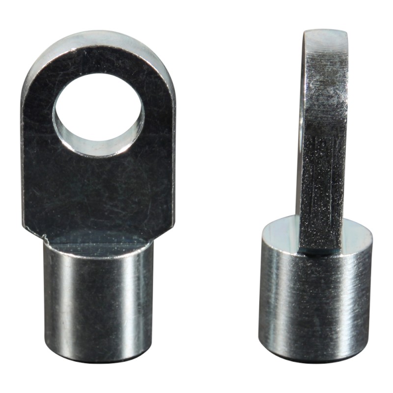 usiné œil vis M8mm AS30S Ø10,1mm 5mm zingué