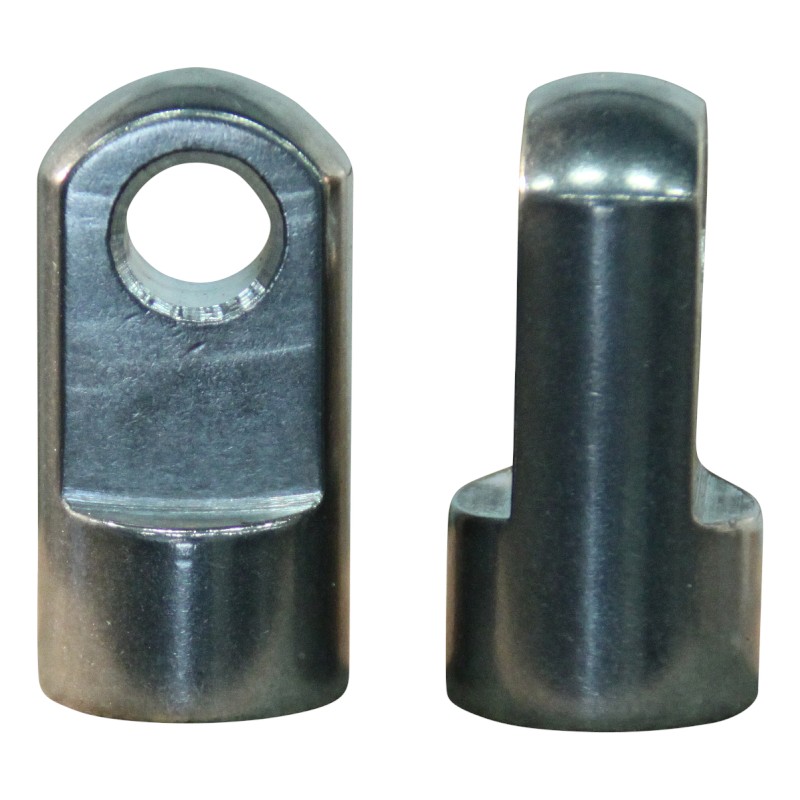 oeillet vissable M10mm AU27 Ø8,1mm 10mm inox 316