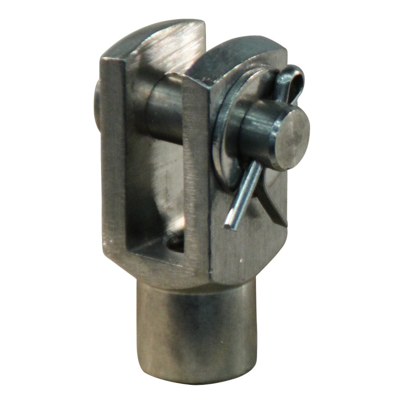 fourche avec goupille et appuyant GG60* M10x40mm il. 60 inox 304