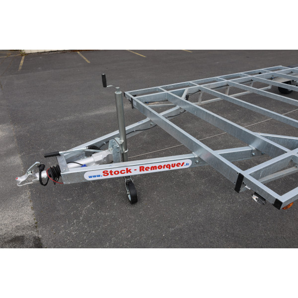 RTD 7m80 x 2m44 - 3500 kg - essieux 3 x 1350 kg