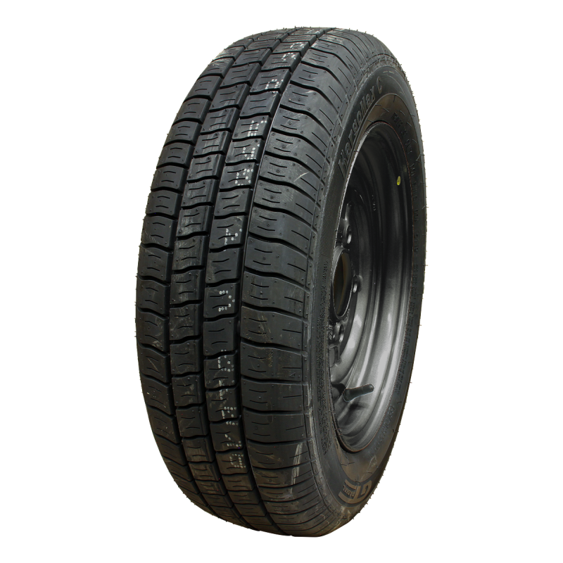 pneu + roue 185/60 R12C Kargomax ST-6000 M+S 5½Jx12H2 ET30 67/112/5 métal noir