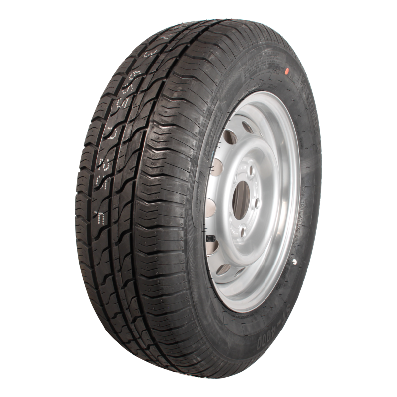 pneu + roue 185/70 R13 Kargomax XL ST-4000 M+S 5Jx13H2 ET30 57/100/4 métal gris
