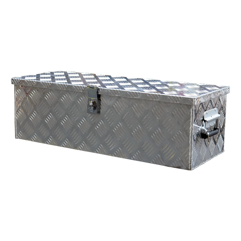 caisse à outils aluminium lxbxh 760x300x235mm