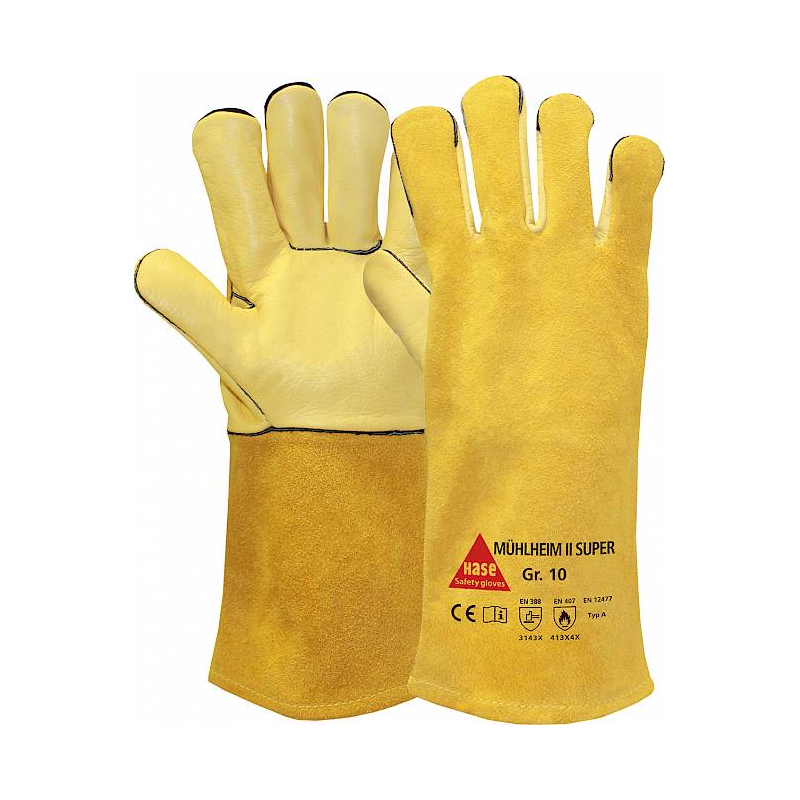 gant de soudage croûte de cuir taille 11