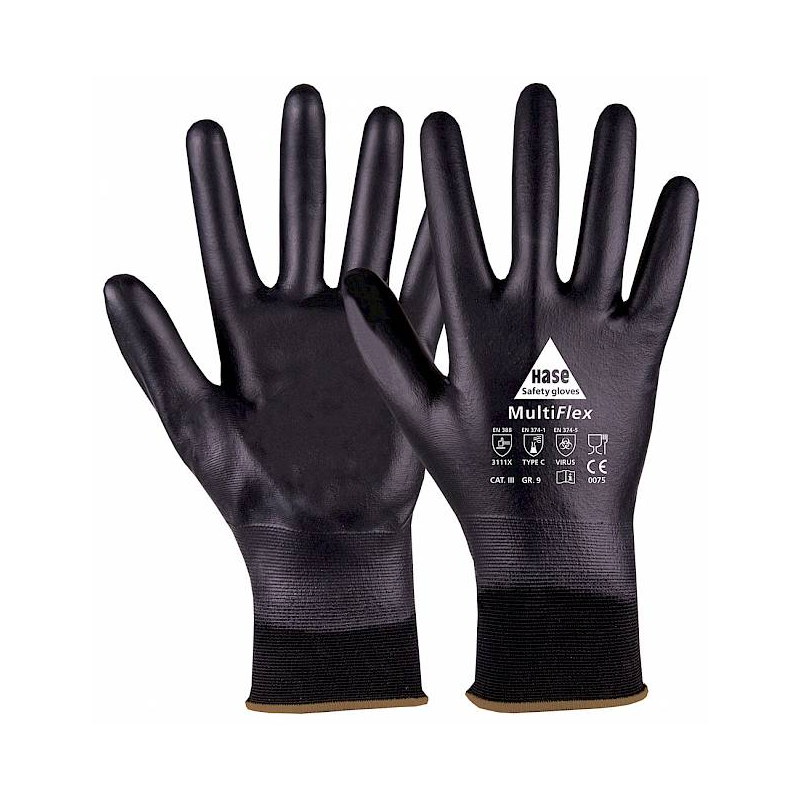 gants résistants aux produits chimiques nylon (18 gauge) taille 10