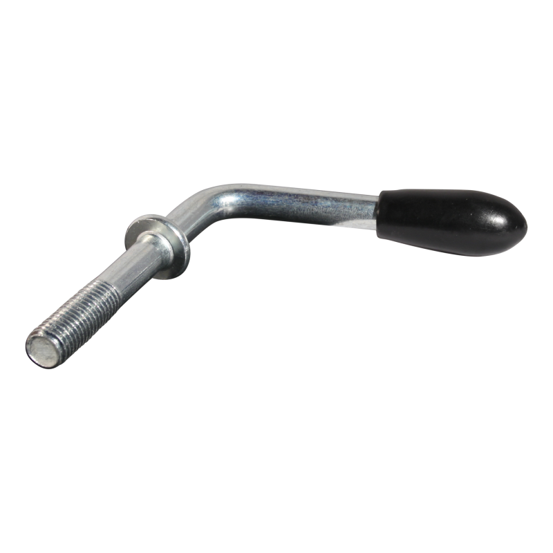 poignée sabot de denver pour roue jockey Ø48 en Ø35 M12x130-70mm