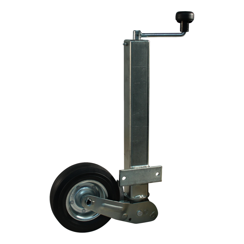 roue jockey escamotable ⧄60mm Ø200x60mm jante en acier