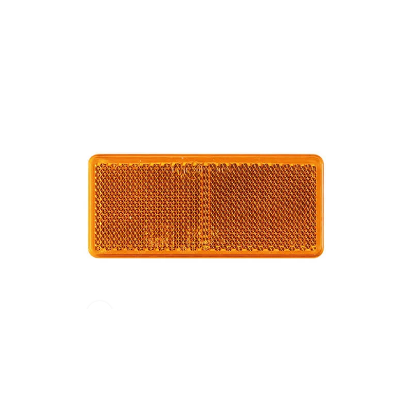 réflecteur ⌧ orange plakmontage à visser 90x40x5,5mm