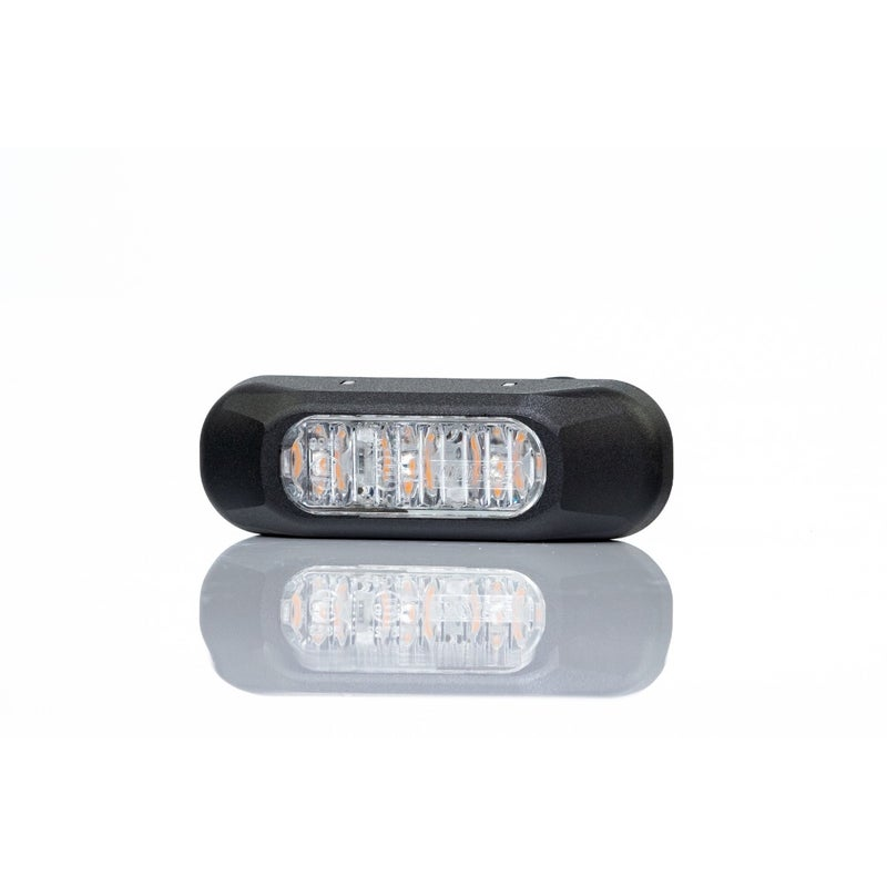 S10F3200A - Feu flash LED R65 3 LED orange 10 - 30V