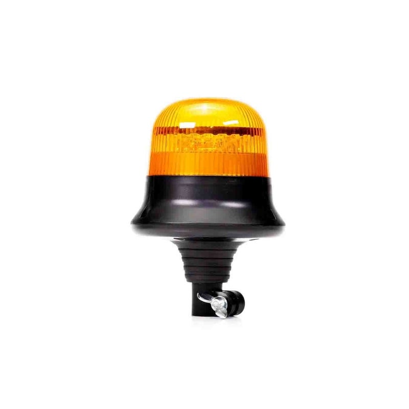 Gyrophare LED R65, fixation sur tige DIN, 24V