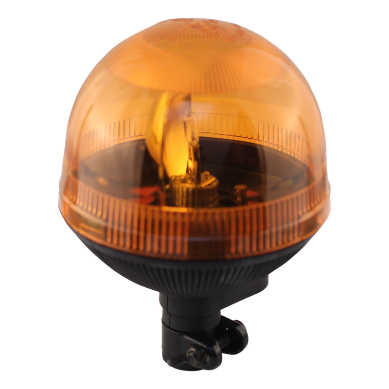 gyrophare halogène 12V 55W orange fixation a insérer