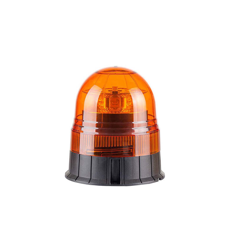 gyrophare LED orange 12/24 V câble de 20 cm