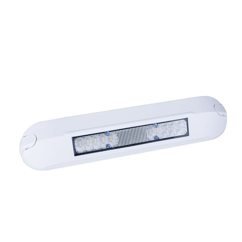 Feu de travail LED latéral 4000K, 1000lm, boîtier blanc, 24V