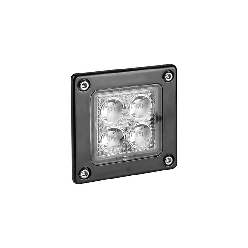 lampe de travail LED 12/24 V câble 400 mm 12 Watts blanc