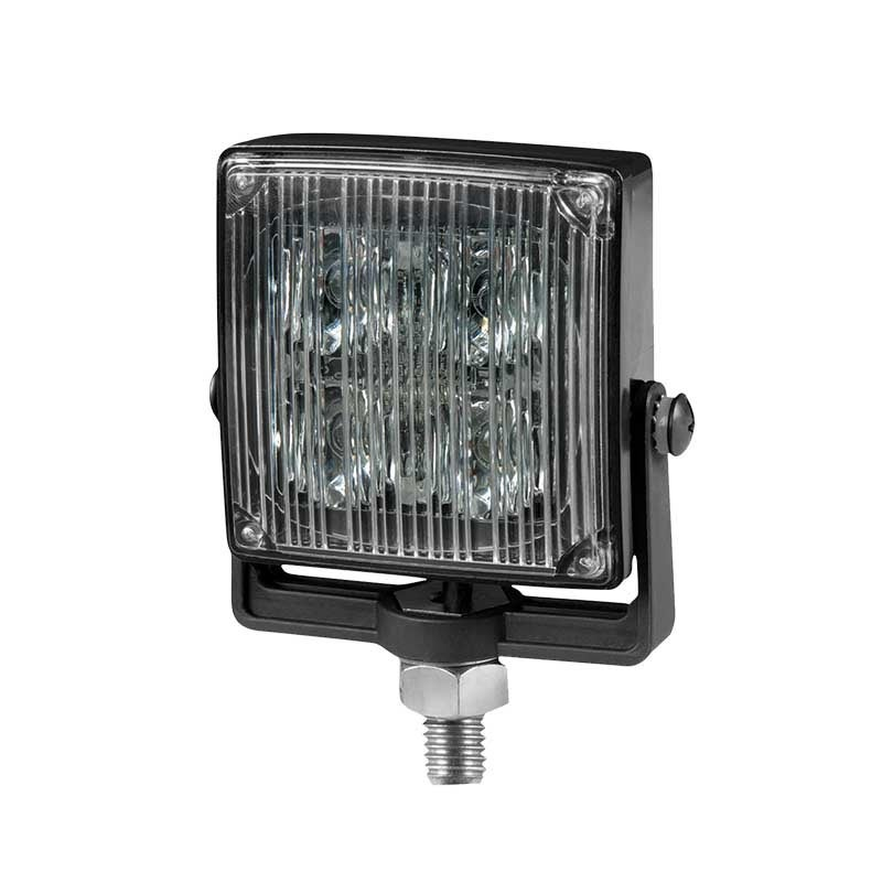 Feu flash LED | sur support de montage | R65 | orange | 4 LED | 12-24V