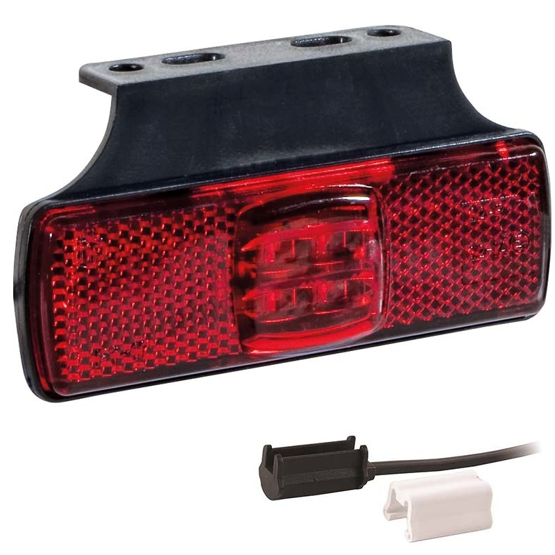 LED feu de position Rouge 12-24V