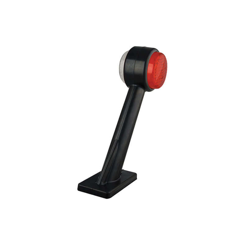 feu d'encombrement gauche rood/wit câble 200 mm 12/24V