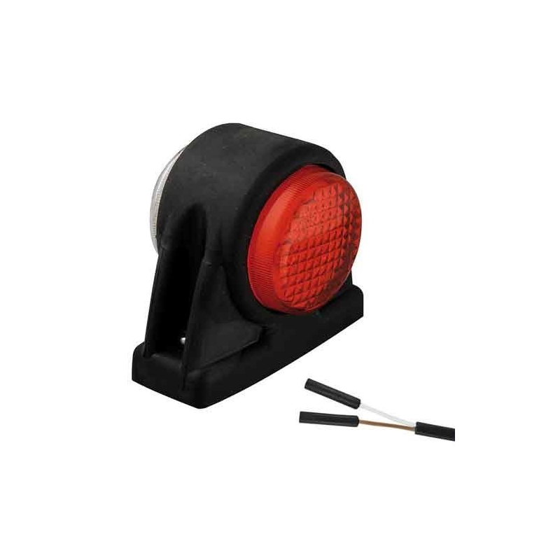 Feu de gabarit LED avec tige courte | 12-24V | 20cm de cable | connecteur 2-PIN