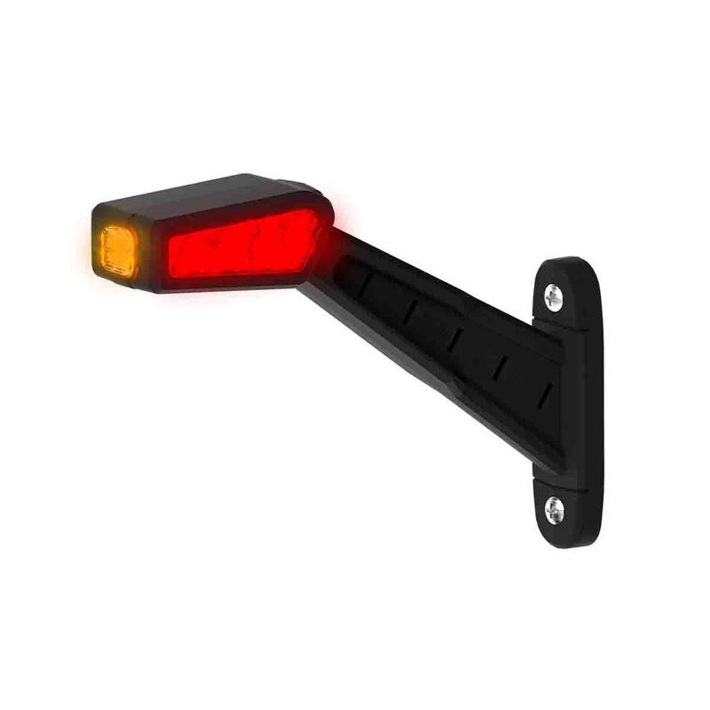 gauche | feu de gabarit LED | 12-36v | 30cm cable | rouge/blanc/ambre
