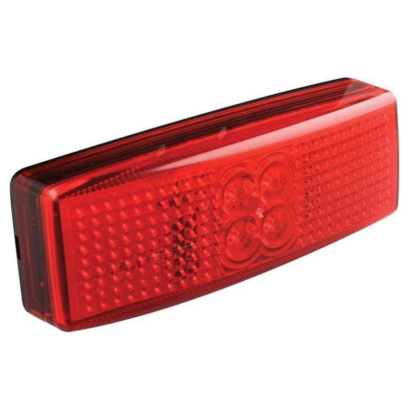 Feu de position LED rouge | 12-24V | 20cm. cable