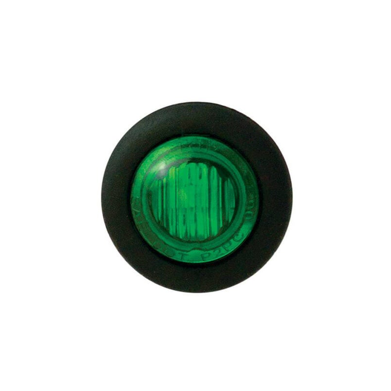 LED feu de décoration vert | 24V | 20cm. cable