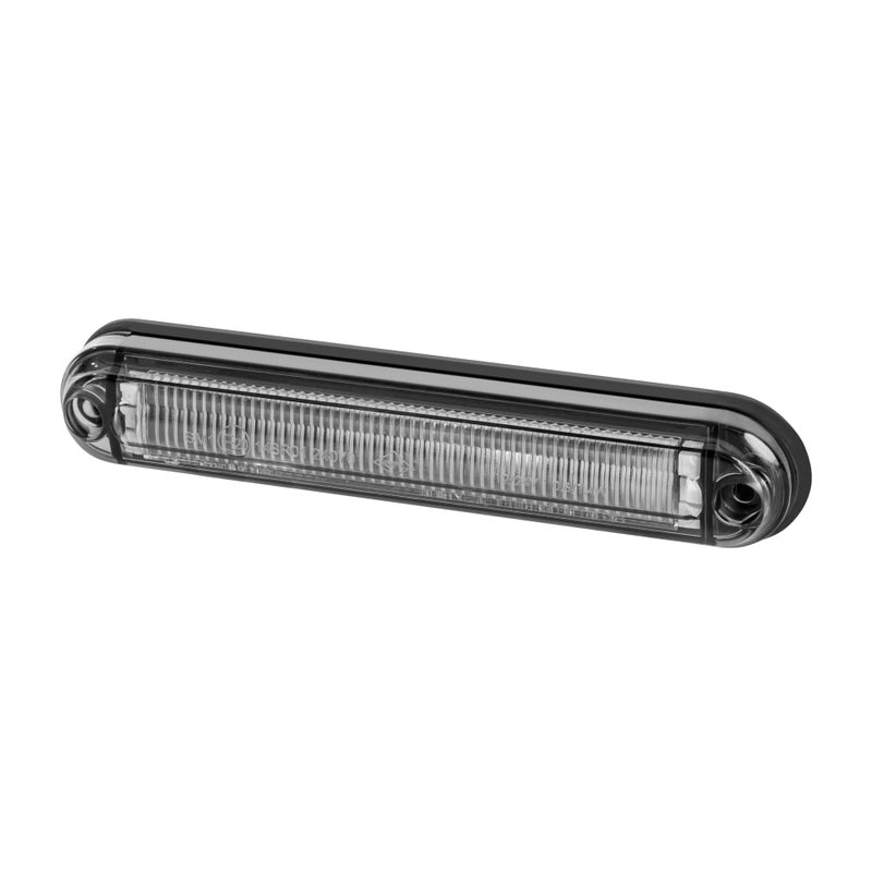 Feu de balisage LED orange 12/24V câble de 0,5m.