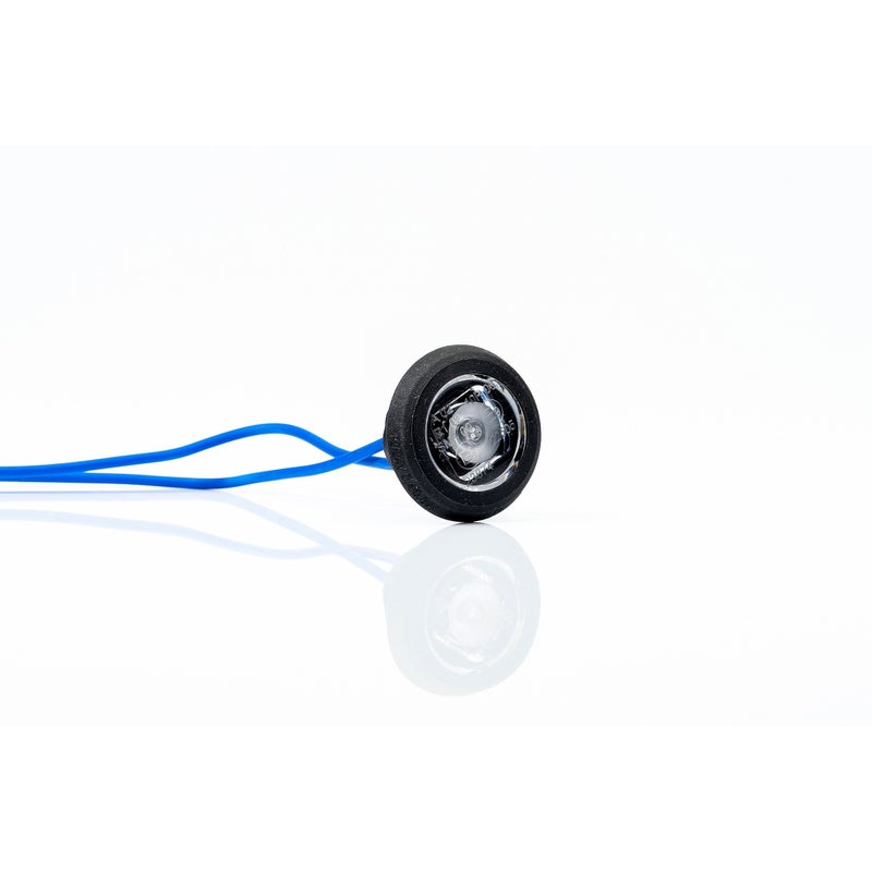 Feu de décoration compact à LED bleu 12/24V