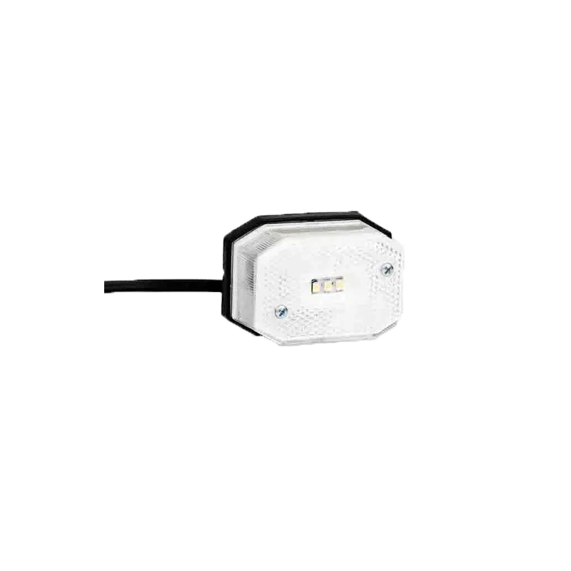 LED feu de position blanc 0.5m kabel 12-24V DC