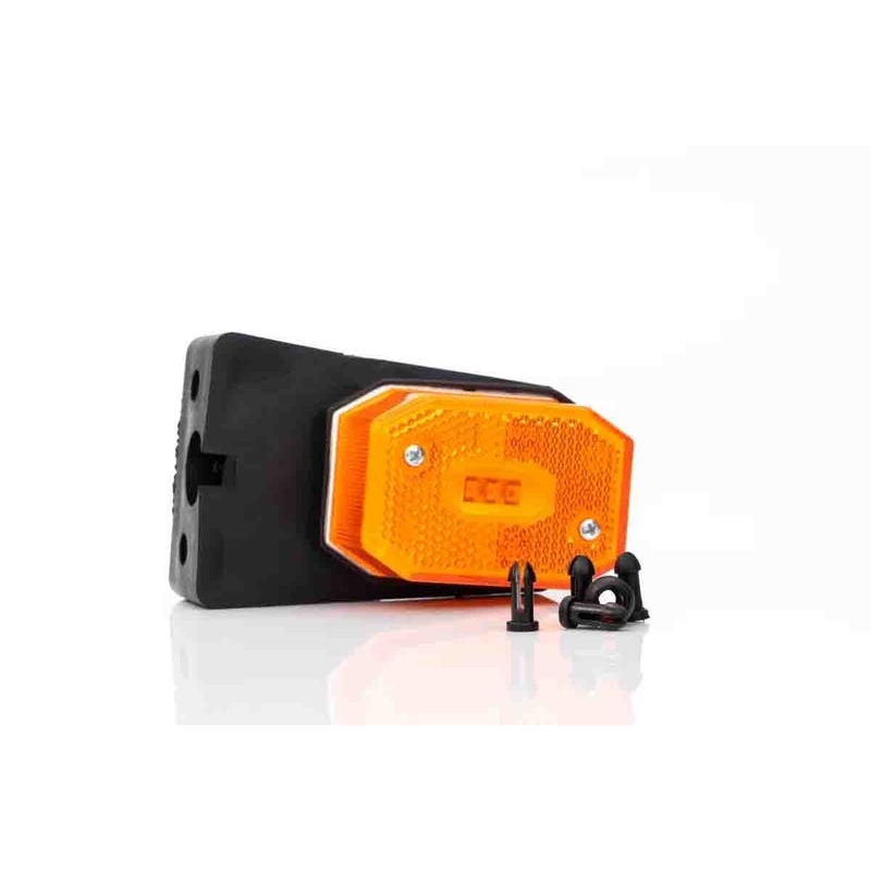 Feu de position LED orange | 12-24V | câble de 50cm.