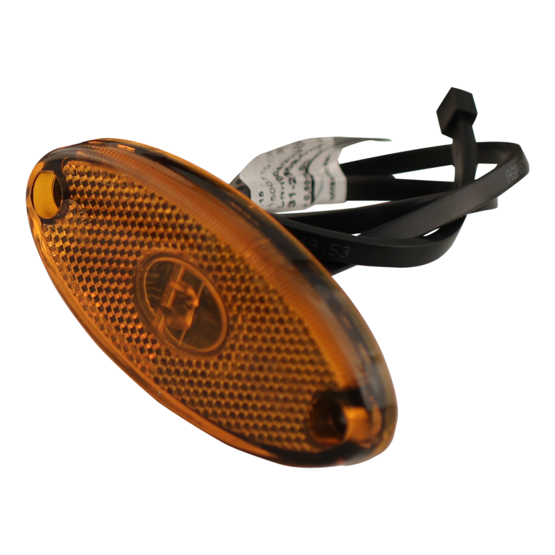 feu de position latéral Flatpoint II led orange DC câble 500mm