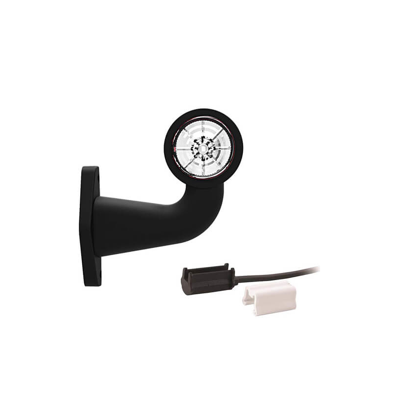 feu d'encombrement rood/wit gauche P&R câble 200mm, 1,5mm² 12/24V