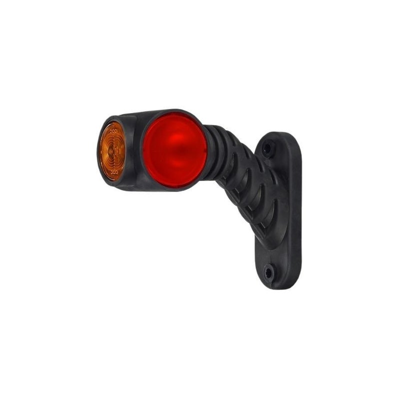 Gauche | Feu de gabarit LED rouge/blanc/ambre | 12-24V | 50cm. cable