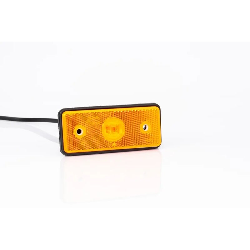 Feu de position LED de couleur orange | 12-24V | 50cm. câble avec 1.5mm². connecteur