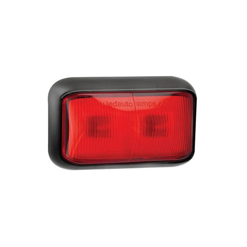 Feu de position LED rouge | 12-24V | 40cm de cable
