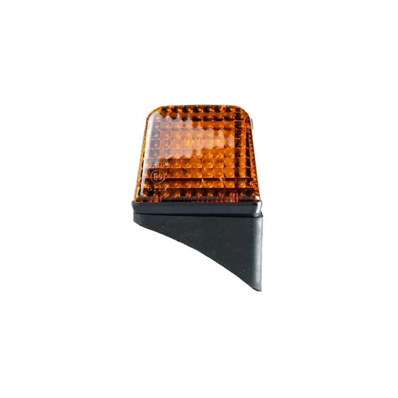 LED Volvo toplamp amber links met schuine voet 24V