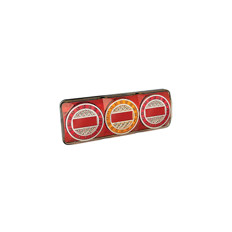 feu arrière LED câble universel 12/24V