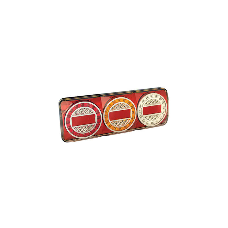 feu arrière LED câble universel 12/24V