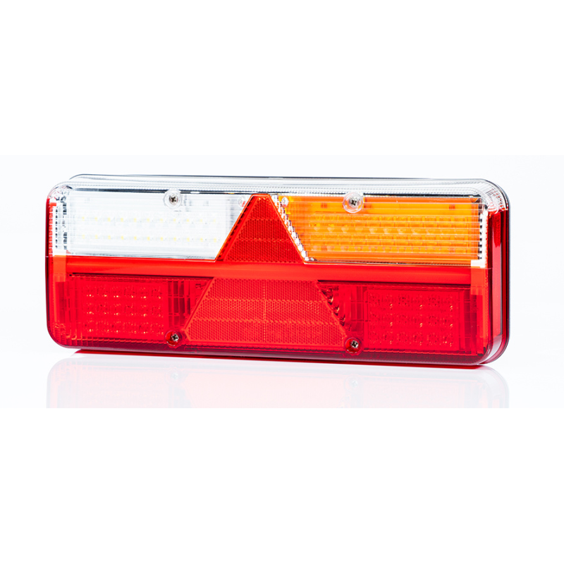 feu arrière LED connecteur AMP 7 PIN droit 9/36V Lavaflow