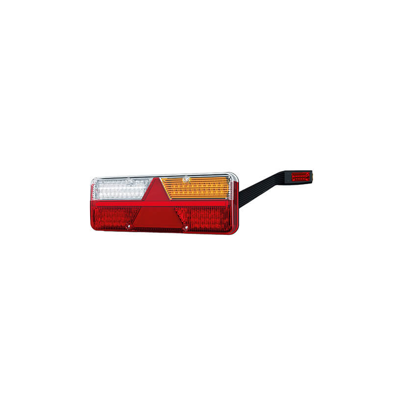 feu arrière LED connecteur AMP 7 PIN droit 9/36V Lavaflow